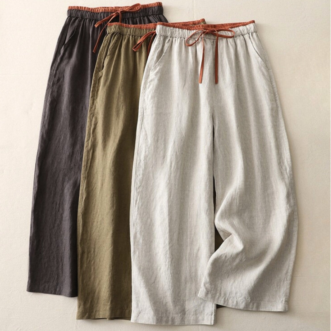 LARA™ - Pantaloni in Cotone